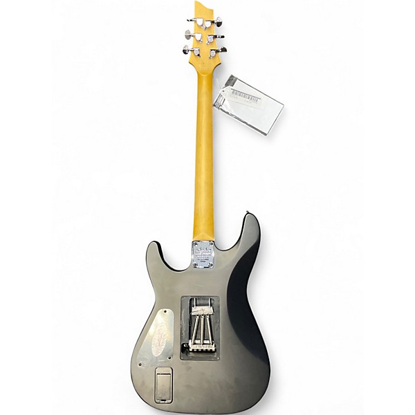 Used Schecter Guitar Research Demon 6 Black Solid Body Electric Guitar