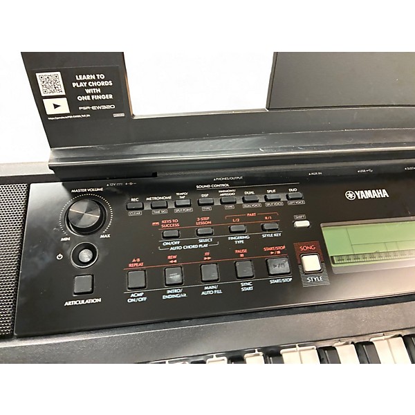 Used Yamaha EW320 Portable Keyboard