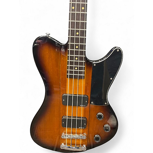 Used Schecter Guitar Research Ultra Bass 2 Tone Sunburst Electric Bass Guitar