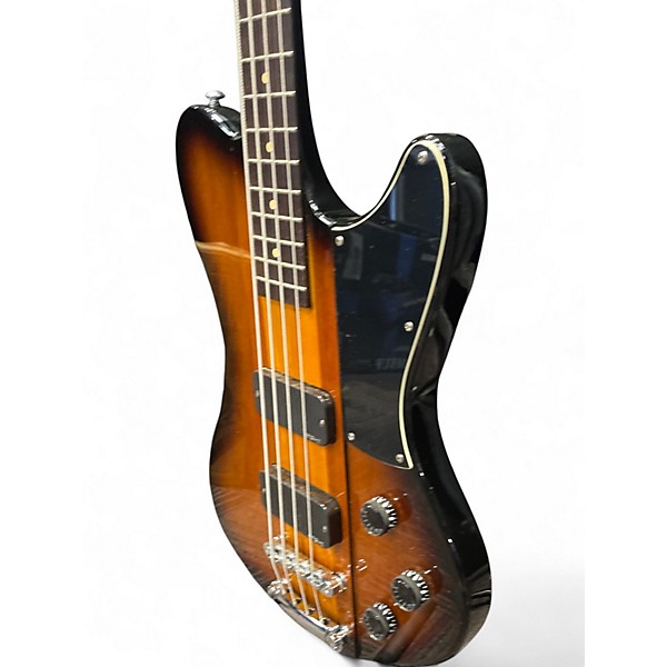 Used Schecter Guitar Research Ultra Bass 2 Tone Sunburst Electric Bass Guitar