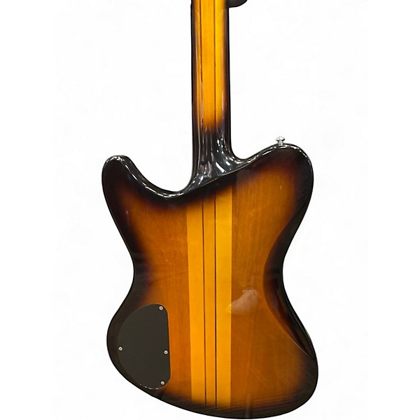 Used Schecter Guitar Research Ultra Bass 2 Tone Sunburst Electric Bass Guitar