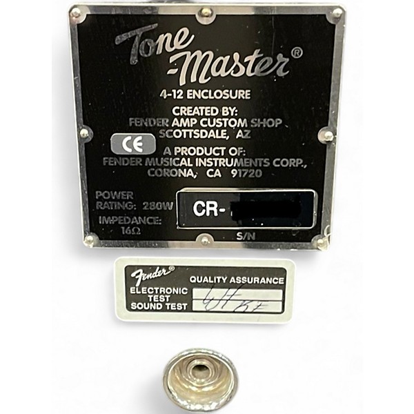Used Fender Tonemaster Guitar Cabinet