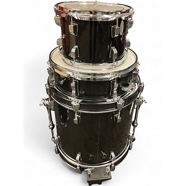 Used Ludwig 4 Piece Breakbeats By Questlove BLACK SPARKLE Drum Kit