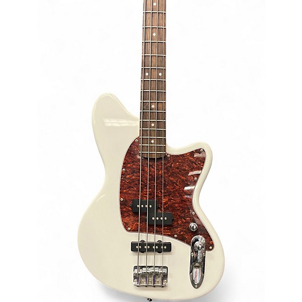 Used Ibanez TMB100 Alpine White Electric Bass Guitar