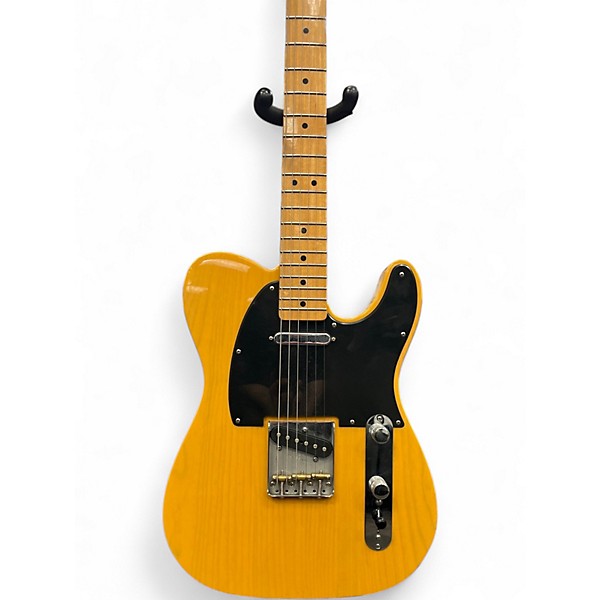 Used Fender SPECIAL EDITION DELUXE ASH TELECASTER Butterscotch Blonde Solid Body Electric Guitar