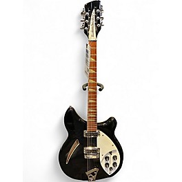 Used Rickenbacker 1996 360/12 Black Hollow Body Electric Guitar