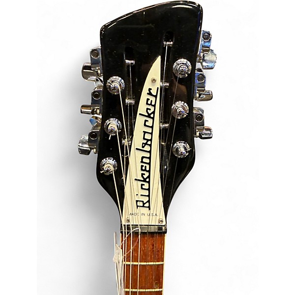 Used Rickenbacker 1996 360/12 Black Hollow Body Electric Guitar