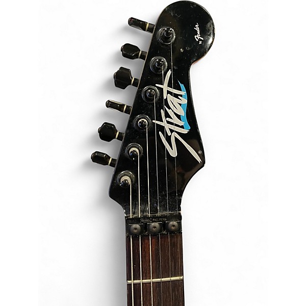 Vintage 1989 Fender HM Heavy Metal Stratocaster Blue Stone Solid Body Electric Guitar