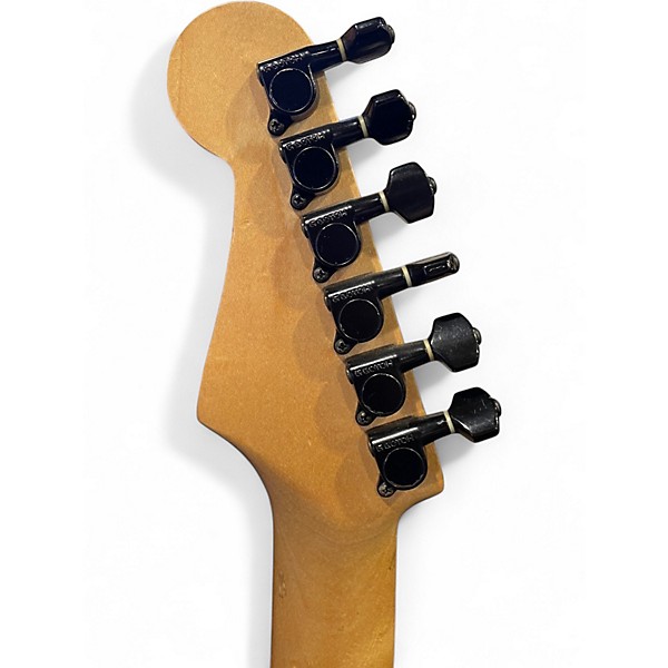 Vintage 1989 Fender HM Heavy Metal Stratocaster Blue Stone Solid Body Electric Guitar