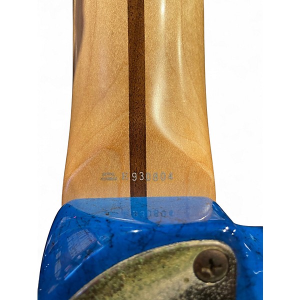 Vintage 1989 Fender HM Heavy Metal Stratocaster Blue Stone Solid Body Electric Guitar