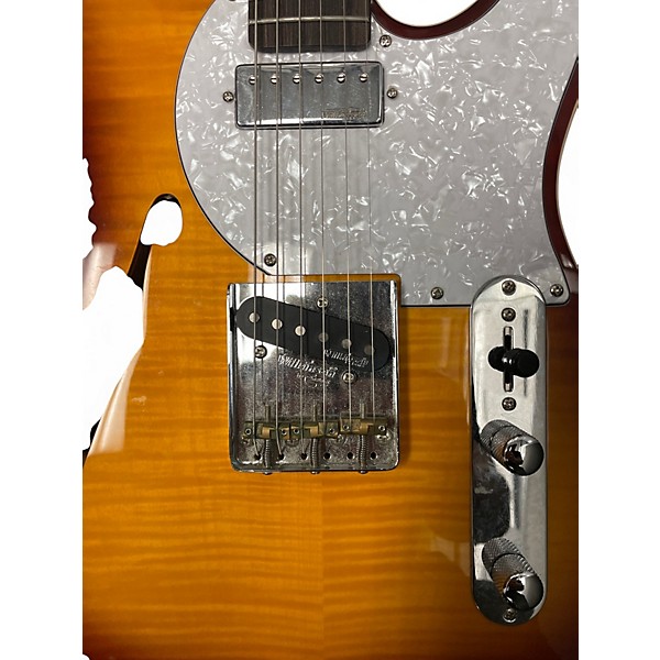 Used Vintage V72 Sunburst Solid Body Electric Guitar