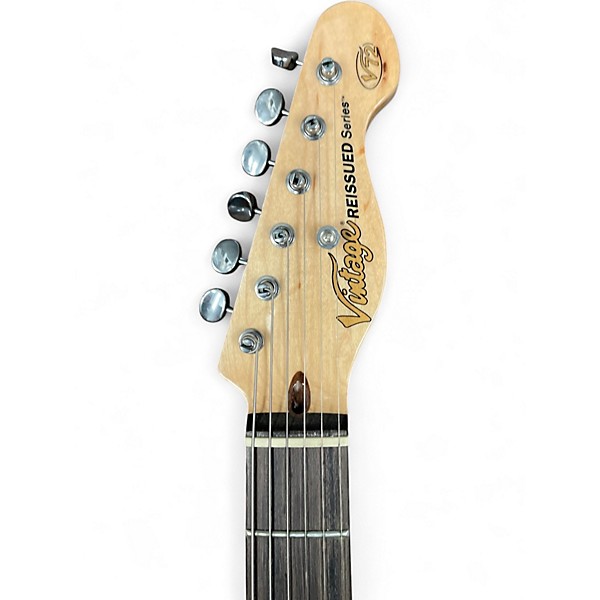 Used Vintage V72 Sunburst Solid Body Electric Guitar