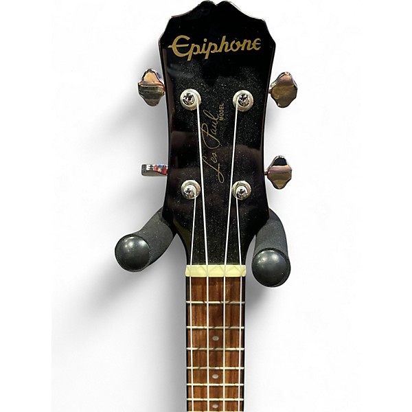Used Epiphone Les Paul Concert Acoustic-Electric Ukulele Heritage Cherry Sunburst Ukulele
