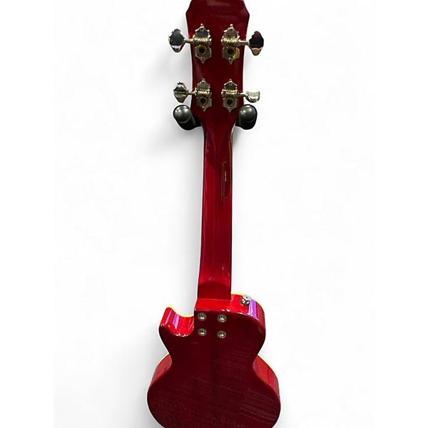 Used Epiphone Les Paul Concert Acoustic-Electric Ukulele Heritage Cherry Sunburst Ukulele