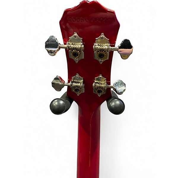 Used Epiphone Les Paul Concert Acoustic-Electric Ukulele Heritage Cherry Sunburst Ukulele