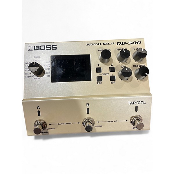 Used BOSS DD500 Digital Delay Effect Pedal