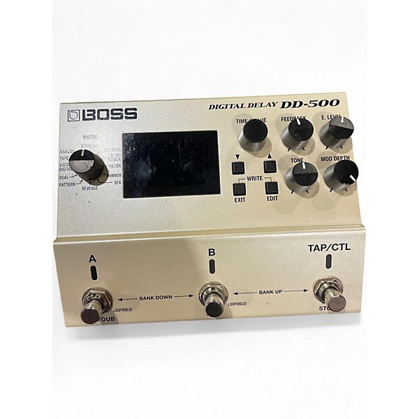 Used BOSS DD500 Digital Delay Effect Pedal