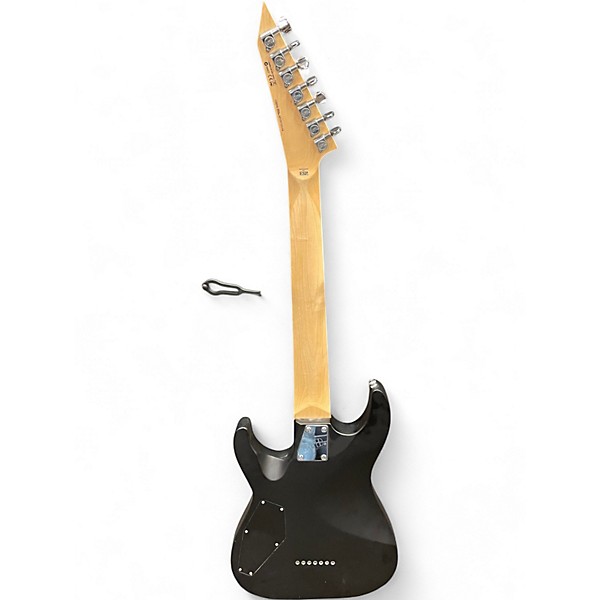 Used ESP LTD MH17 7 String Black Solid Body Electric Guitar