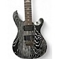 Used PRS SE CE 24 Limited Sandblasted Ash Sandblasted Black & White Solid Body Electric Guitar