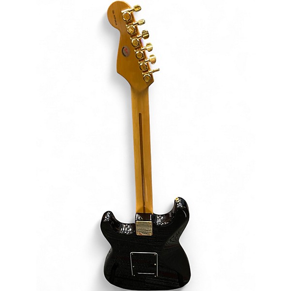 Used Fender 50th Anniversary American Stratocaster Black Solid Body Electric Guitar