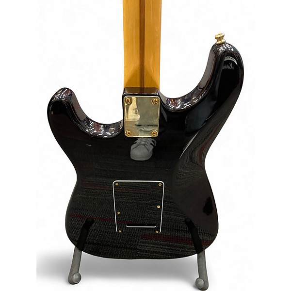 Used Fender 50th Anniversary American Stratocaster Black Solid Body Electric Guitar