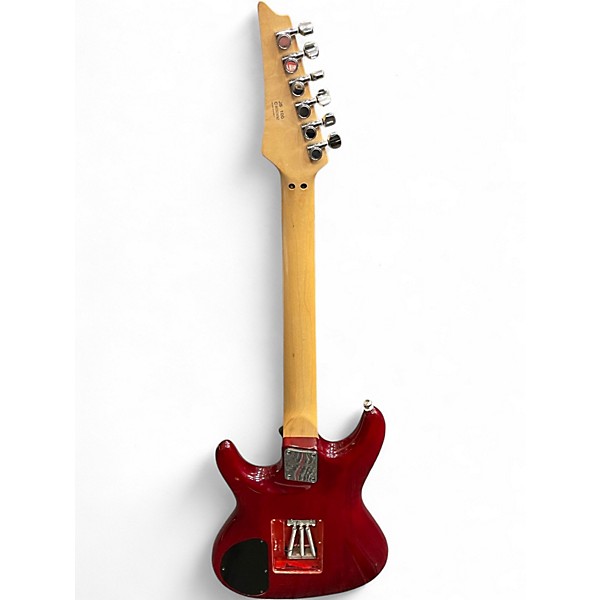 Used Ibanez JS100 Joe Satriani Signature Red Solid Body Electric Guitar