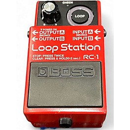 Used BOSS RC1 Loop Station Pedal