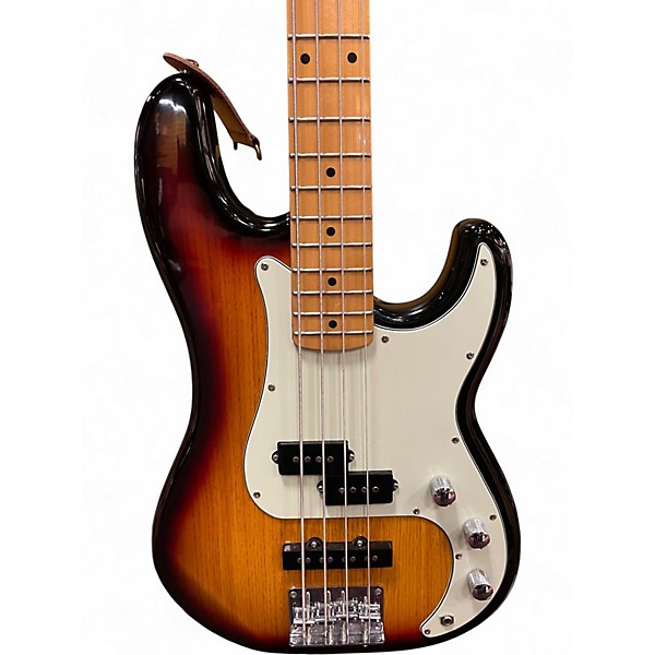 Used Tagima TW 65 2 Tone Sunburst Electric Bass Guitar