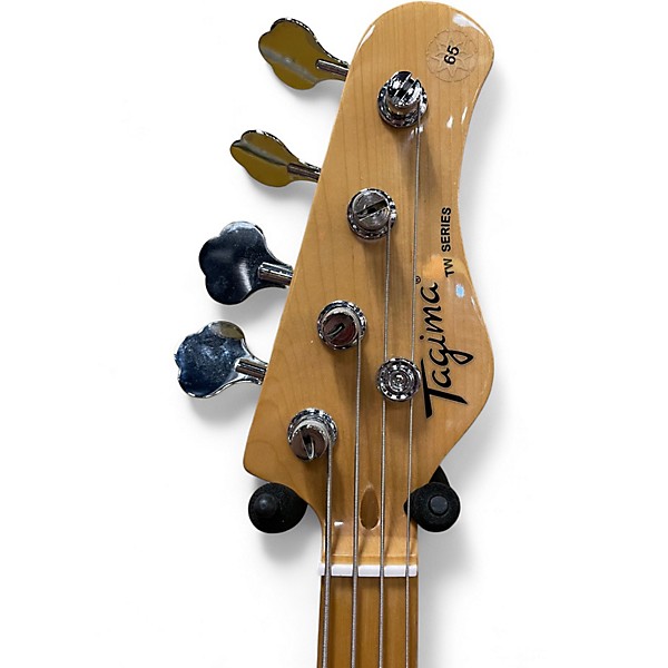Used Tagima TW 65 2 Tone Sunburst Electric Bass Guitar