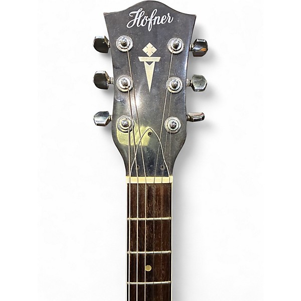 Used Hofner 452 E2 Natural Hollow Body Electric Guitar