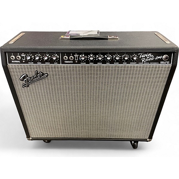 Used Fender 1965 Reissue Twin Reverb 85W 2x12 Tube Guitar Combo Amp