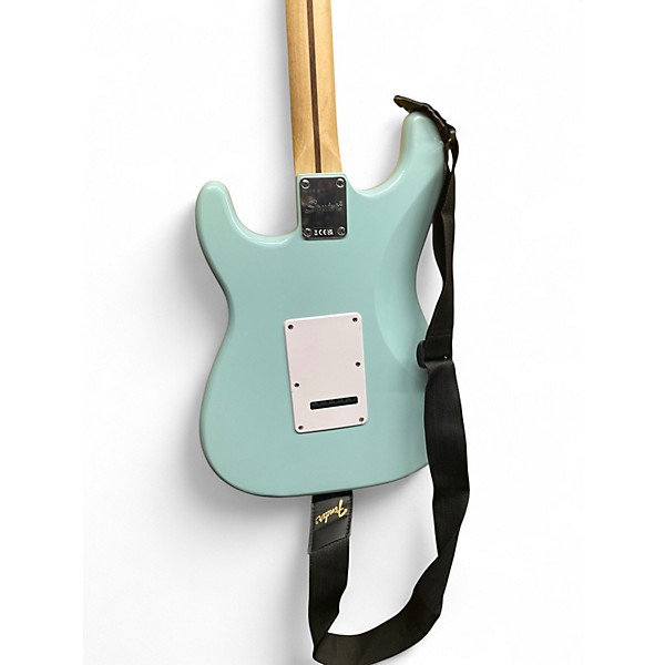 Used Squier SONIC STRATOCASTER LIMITED EDITION Sonic Blue Solid Body Electric Guitar