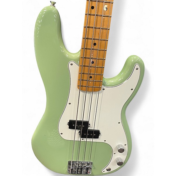 Used Fender Player II Precision Bass Birch Green Electric Bass Guitar