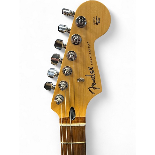 Used Fender Player Stratocaster Silver Solid Body Electric Guitar