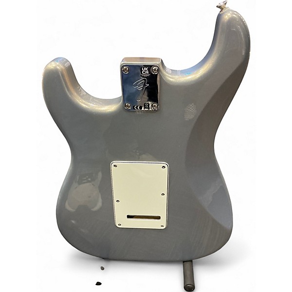 Used Fender Player Stratocaster Silver Solid Body Electric Guitar