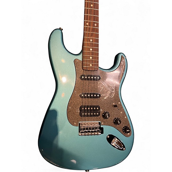 Used Squier Affinity Stratocaster Blue Solid Body Electric Guitar