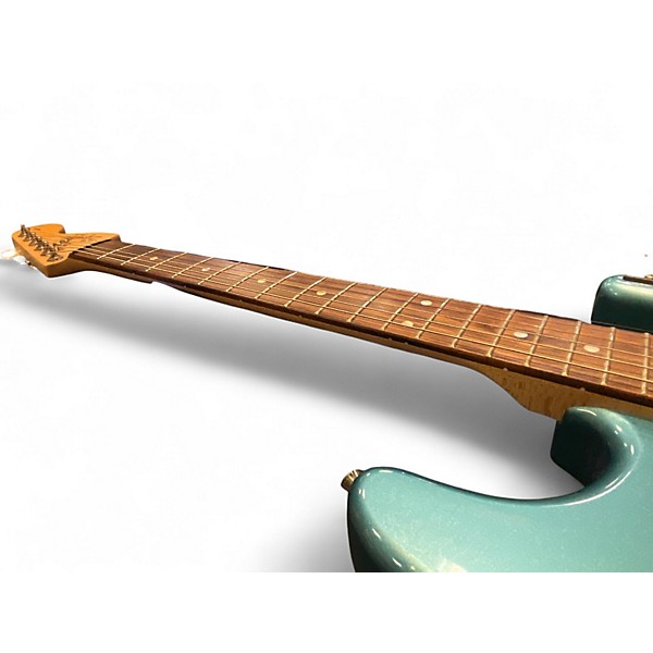 Used Squier Affinity Stratocaster Blue Solid Body Electric Guitar