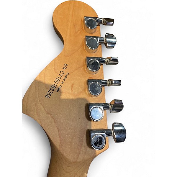 Used Squier Affinity Stratocaster Blue Solid Body Electric Guitar