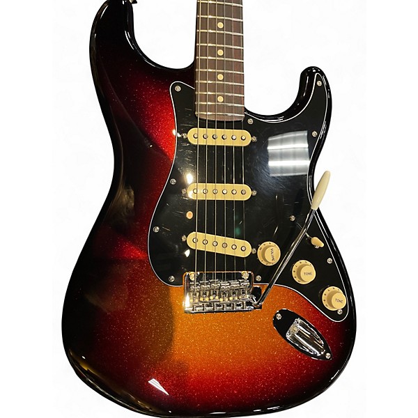 Used Fender Player Stratocaster GREEN SPARKLE BURST Solid Body Electric Guitar