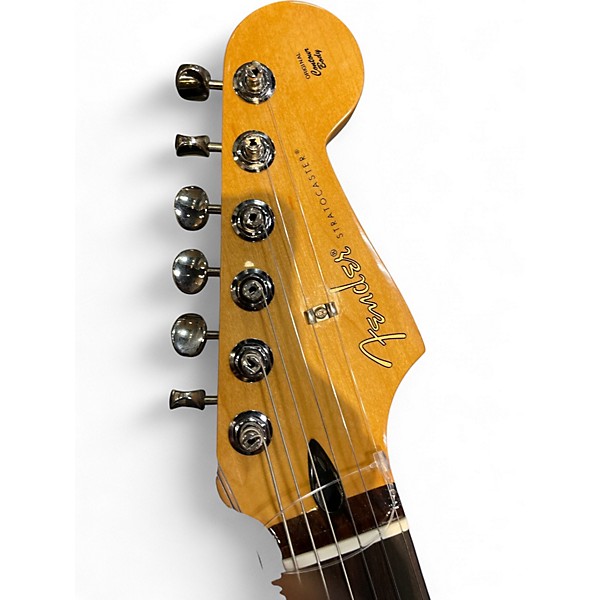 Used Fender Player Stratocaster GREEN SPARKLE BURST Solid Body Electric Guitar