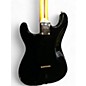 Used 2000s Fender Tom Delonge Signature Stratocaster Black Solid Body Electric Guitar
