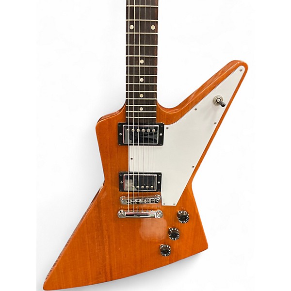 Used Gibson Explorer Antique Natural Solid Body Electric Guitar