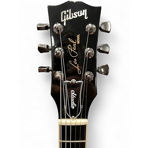 Used Gibson Studio Session Black Solid Body Electric Guitar