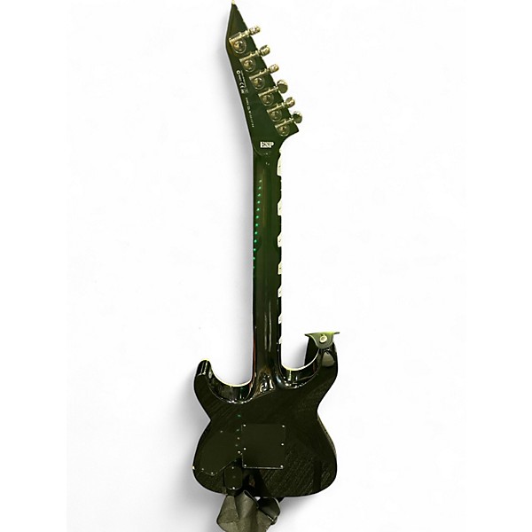 Used ESP MH1000NT Deluxe Black Solid Body Electric Guitar