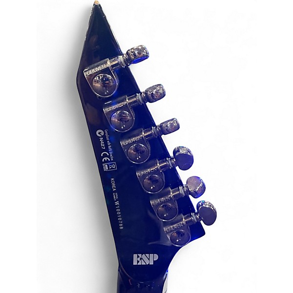 Used ESP MH1000NT Deluxe Black Solid Body Electric Guitar