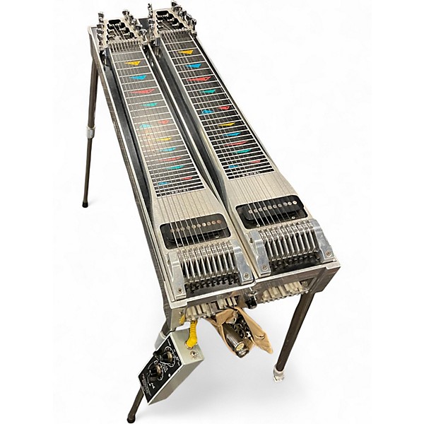 Vintage 1960s Excel S10 PEDAL STEEL Chrome Lap Steel