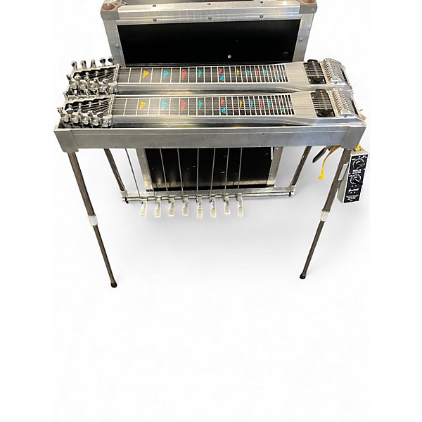 Vintage 1960s Excel S10 PEDAL STEEL Chrome Lap Steel