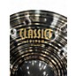 Used MEINL 20in CLASSIC CUSTOMS DARK RIDE Cymbal