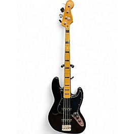 Used Squier Classic Vibe 70s Jazz Bass Black Electric Bass Guitar