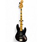 Used Squier Classic Vibe 70s Jazz Bass Black Electric Bass Guitar thumbnail